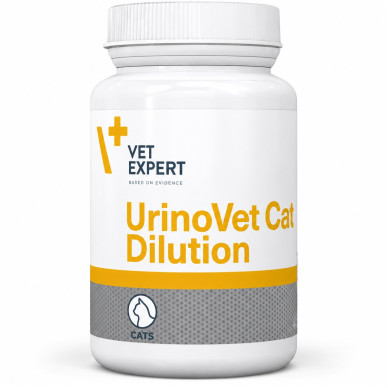 Urinovet Cat Vet Expert – Dilution – Supliment pentru Sănătatea Tractului Urinar la Pisici – 45 Capsule Twist-Off